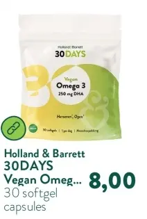 Aanbieding: 30DAYS Vegan Omega 3
