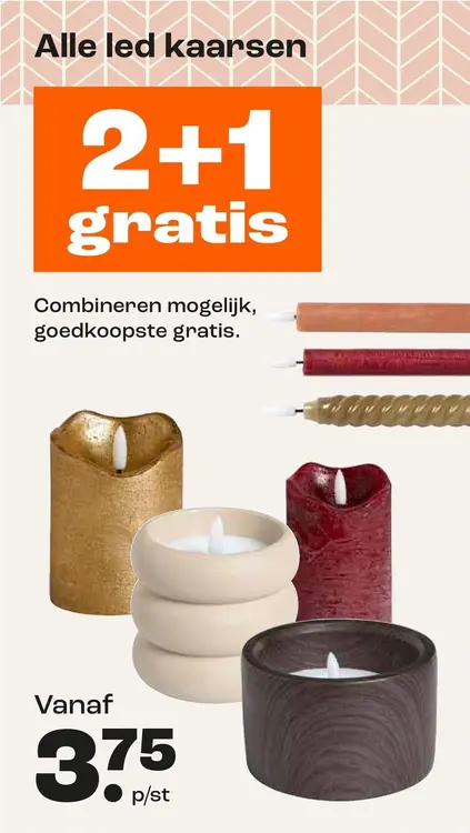 Aanbieding: Led kaarsen