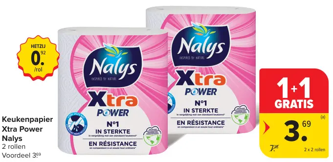 Promotie: Keukenpapier Xtra Power