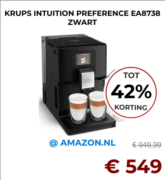 Aanbieding: Intuition preference ea8738 zwart