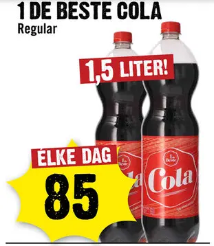Aanbieding: 1 de beste Cola