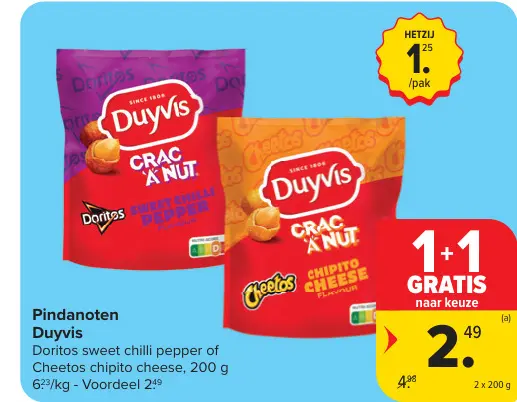 Promotie: Doritos sweet chilli pepper