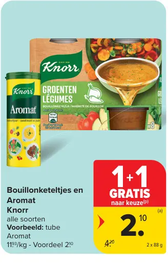 Promotie: Bouillonketeltjes en Aromat