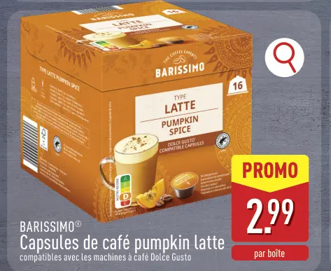 Offre: Capsules de café