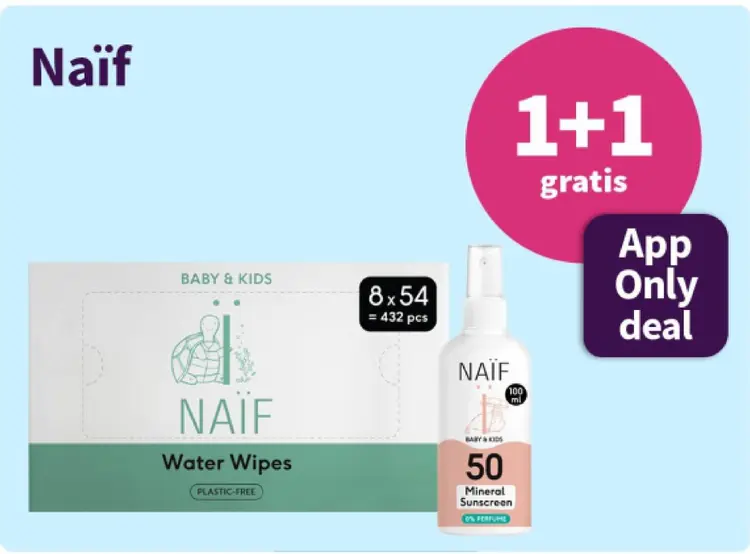 Promotie: Water Wipes & Mineral Sunscreen