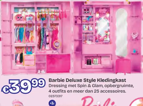Promotie: Deluxe Style Kledingkast