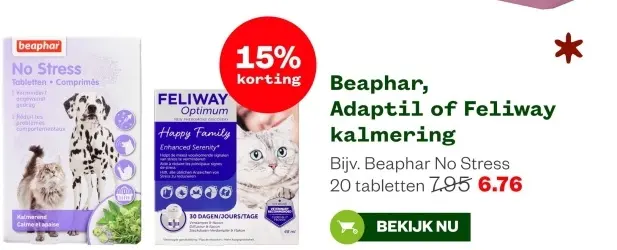 Aanbieding: kalmering