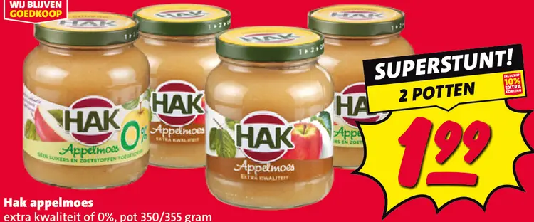 Aanbieding: Appelmoes