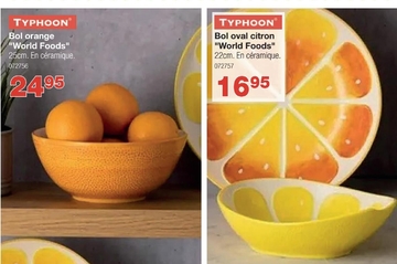 Offre: Bol orange World Foods