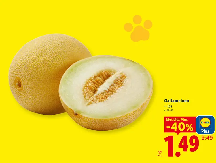 Promotie: Galiameloen