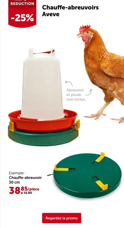 Offre: Chauffe-abreuvoirs