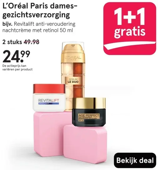Aanbieding: Damesgezichtsverzorging