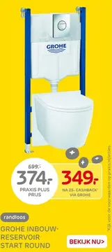 Aanbieding: Inbouw-reservoir start round