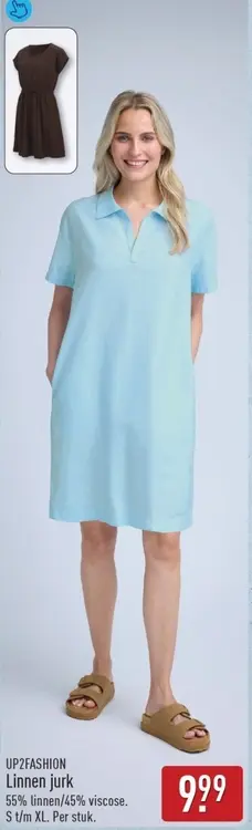 Aanbieding: Linnen jurk