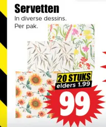 Aanbieding: Servetten