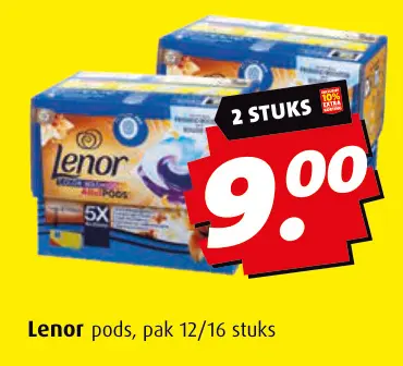 Aanbieding: Lenor pods