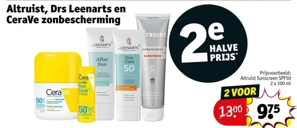 Aanbieding: Zonbescherming