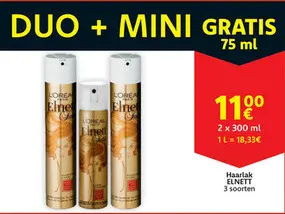 Aanbieding: Haarlak ELNETT
