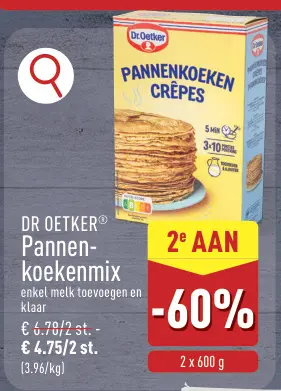 Promotie: Pannenkoekenmix
