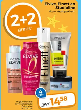 Aanbieding: Elvive, Elnett en Studioline
