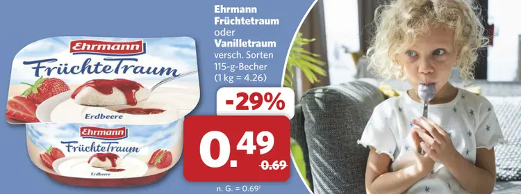 Aanbieding: Früchtetraum oder Vanilletraum