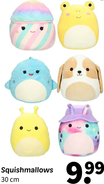 Promotie: Squishmallows