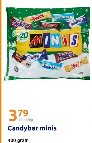 Aanbieding: Candybar minis