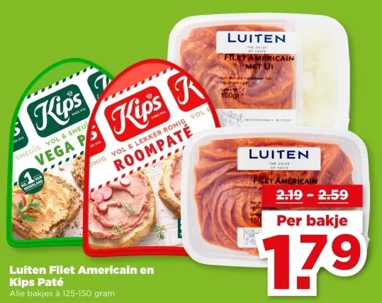 Filet Americain en Kips Paté