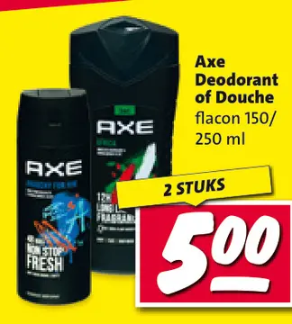 Aanbieding: Axe Deodorant of Douche