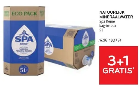 Promotie: Mineraalwater