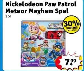 Aanbieding: Paw Patrol Meteor Mayhem Spel