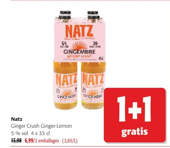 Offre: Ginger Crush Ginger-Lemon