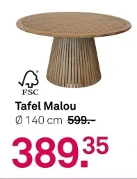 Aanbieding: Tafel Malou