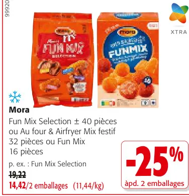 Offre: Fun Mix Selection ou Au four & Airfryer Mix f