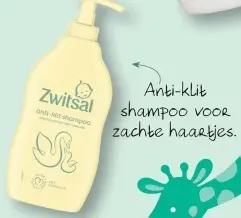 Aanbieding: Zwitsal anti-klit shampoo