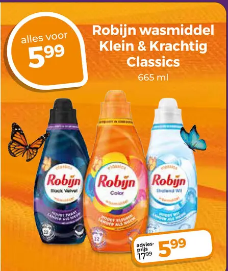Aanbieding: wasmiddel Klein & Krachtig Classics