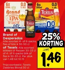 Aanbieding: Brand of Desperados / Texels