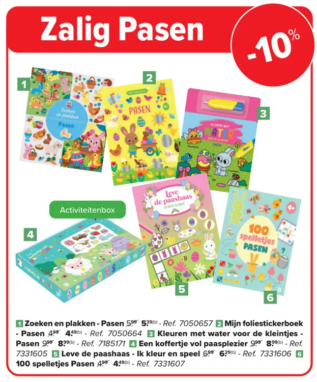 Promotie: Zoeken en plakken - Pasen