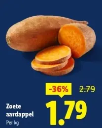 Aanbieding: Zoete aardappel