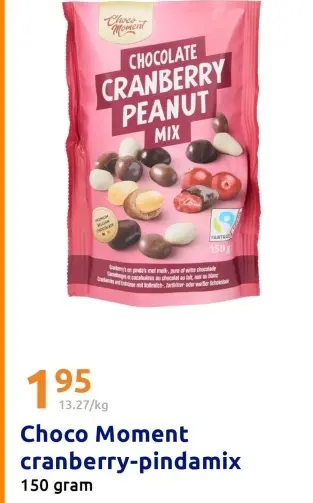 Aanbieding: cranberry-pindamix