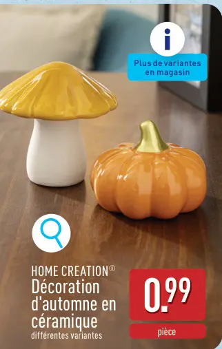 Offre: Décoration d'automne en céramique