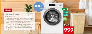 Offre: Machine à laver MIWED395WCS