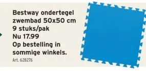 Promotie: ondertegel zwembad