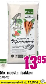 Aanbieding: Mix moestuinbakken