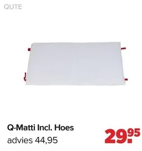 Promotie: QUTE Q-Matti Incl. Hoes