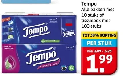 Aanbieding: Tempo