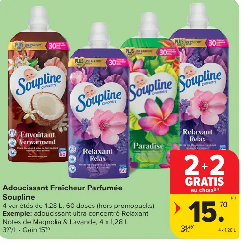 Offre: Adoucissant Fraîcheur Parfumée