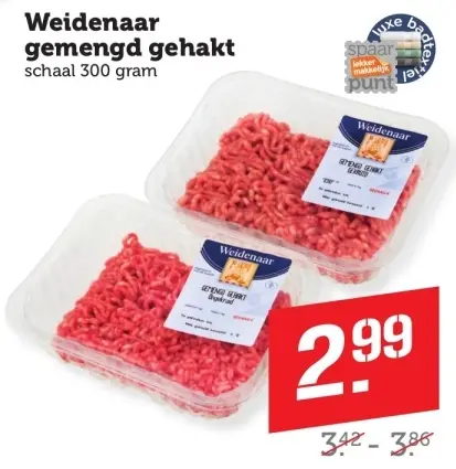 Aanbieding: gemengd gehakt