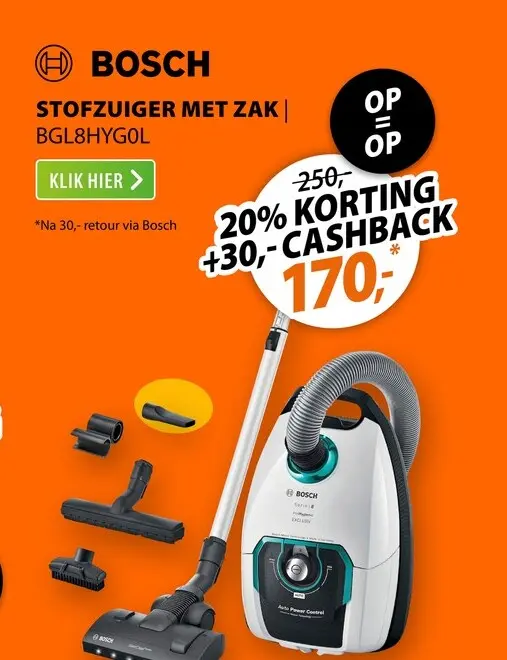 Aanbieding: Bosch BGL8HYG0L