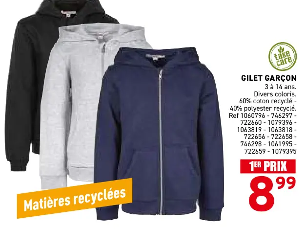 Offre: Gilet garçon